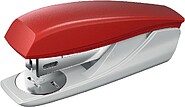 Agrafador Petrus 210 - Até 25 Folhas - Extrai Agrafos Integrado - Grampeamento Aberto, Fechado e Prendido - Cor Vermelha 623364