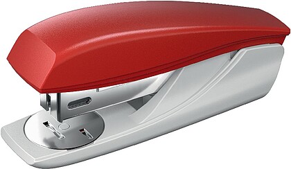 Agrafador Petrus 210 - Até 25 Folhas - Extrai Agrafos Integrado - Grampeamento Aberto, Fechado e Prendido - Cor Vermelha 623364