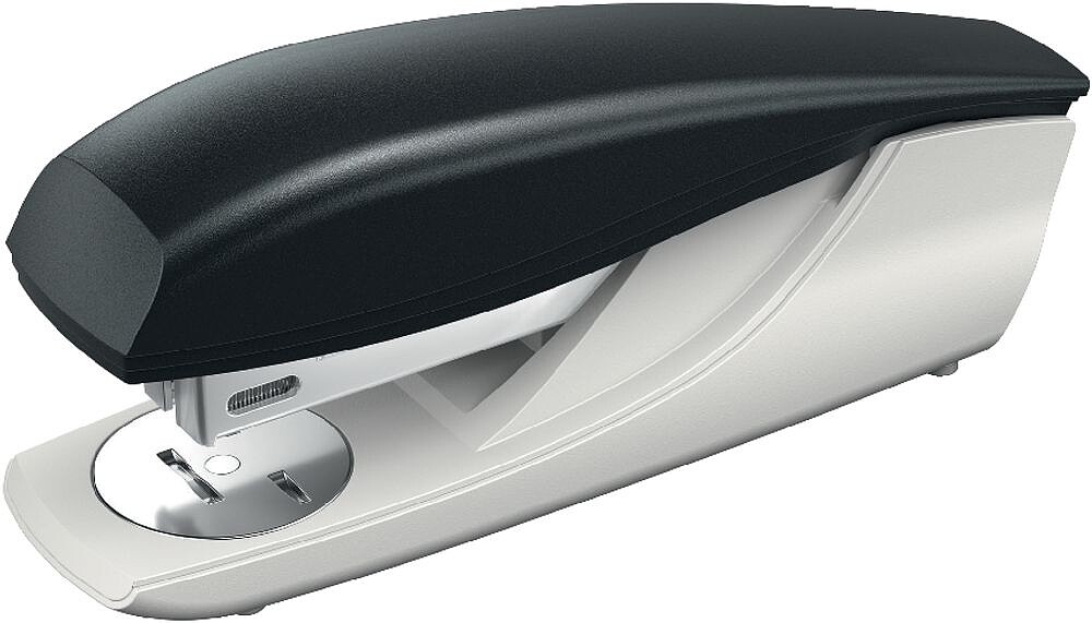 Petrus 235 Agrafador de Mesa - Grapa até 30 Folhas - Extrai-agrafos Integrado - Grampeamento Aberto e Fechado - Cor Preta 623370