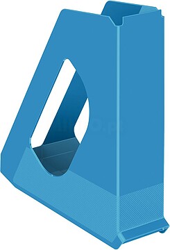 es623937 : Porta revistas Esselte VIVIDA : azul claro : venda multiplos 10 uni