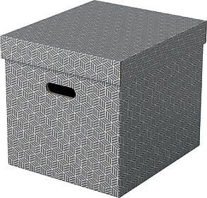628289 : PACK 3 CAJAS GRISES 365X320X315MM ESSELTE 628289