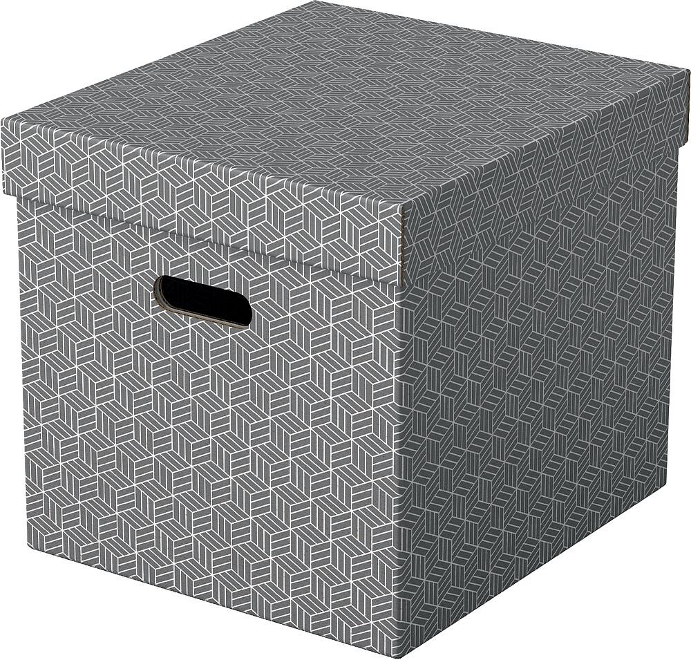 Pack 3 Cajas Grises 365X320X315MM Esselte 628289
