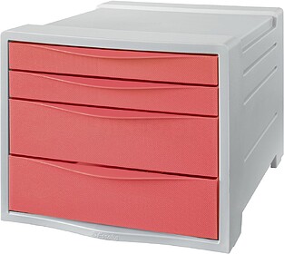 628457 Esselte Colour&rsquo;Breeze Gaveteiro de 4 Gavetas - ...