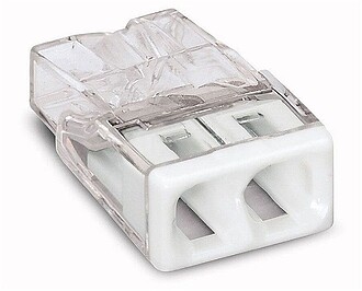G-63140 : 63140 CONECTOR RÁPIDO 2 CONDUTORES RÍGIDOS, Ø M...