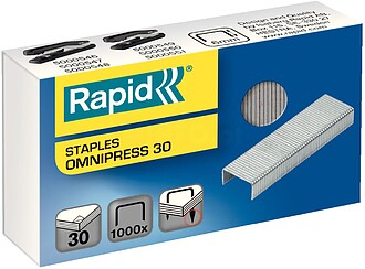 5000559 : AGRAFES RAPID OMNIPRESS 30 GALVANIZADAS CAIXA DE 1...
