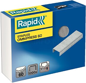 5000561 : AGRAFES RAPID OMNIPRESS 60 GALVANIZADAS CAIXA DE 1...