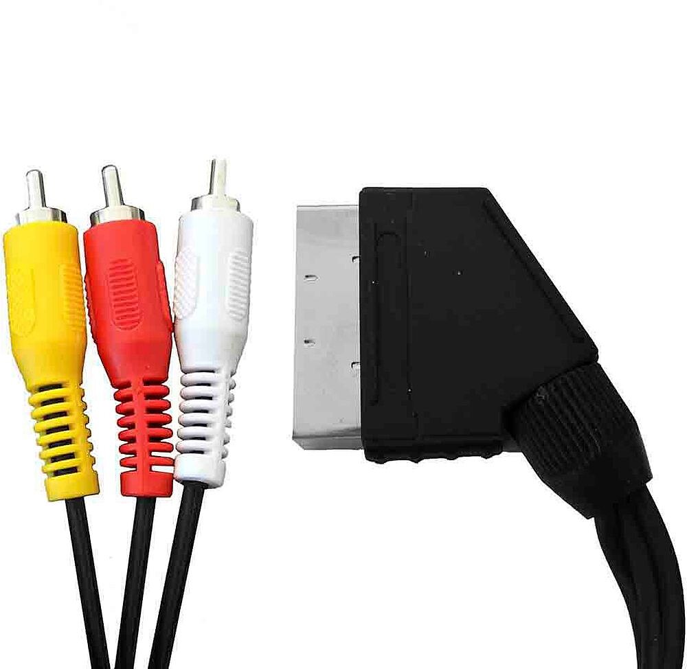 Conector Europeu Macho a 3RCA Saída 1,5M 51223