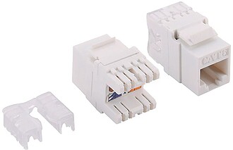 G-55040 55040 CONECTOR FÊMEA RJ45 UTP CAT.6 KEYSTONE, PUNCH...