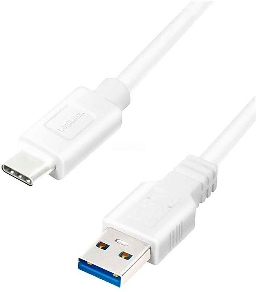 Cabo de Carga+Dados USB A-C 1m Smartphone e Android Logilink G-51319