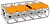 Conector Rápido com Ala Vanta 5 Condutores, Ø Máximo 6 mm², 450 V, 41 A; Transparente; 36 x 21,1 x 10,1 mm G-63139 - imagem 1