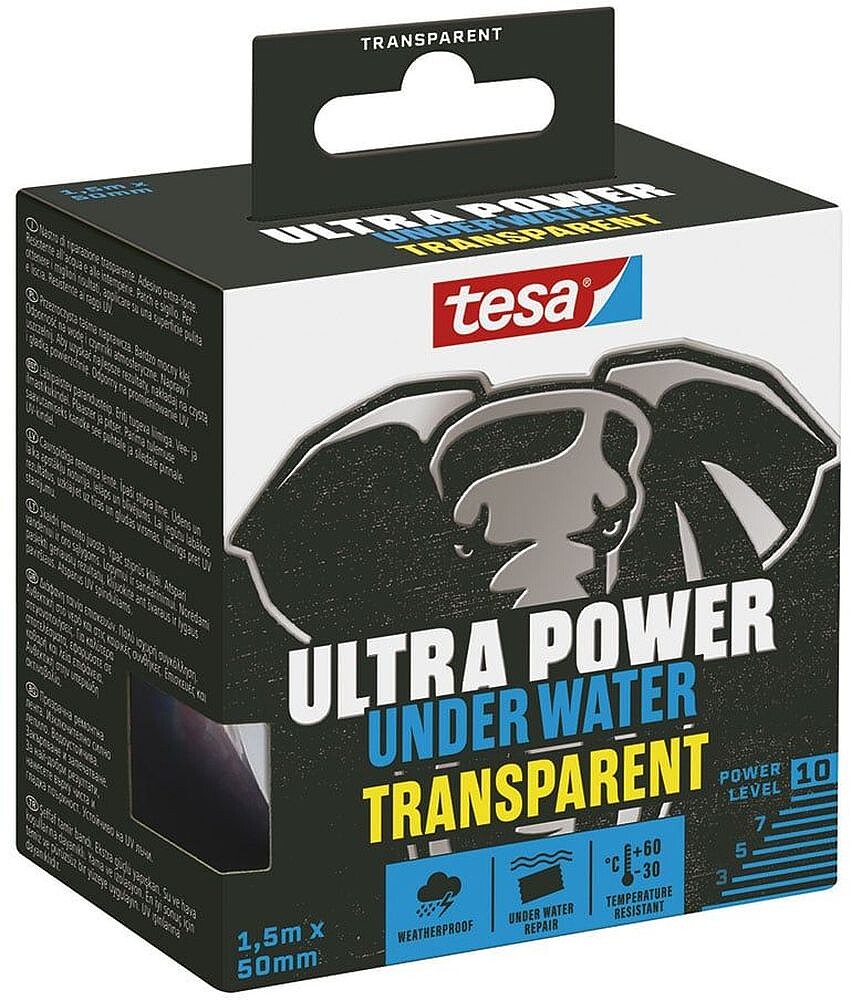 Cinta Ultra Power Submersível Transparente. 1,5 M X 50 MM G-47029