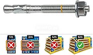Caixa 40 Uni. Ancoragem Homologada CE Bap 8-115/50, Zincado Celo G-17433
