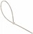 Brida Nylon 2,5 x 200 mm Natural, 100 uds G-48242 - imagem 1