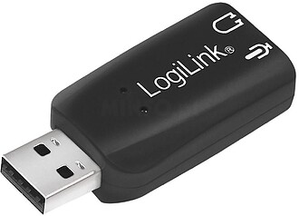 Adaptador USB Áudio 5.1 LOGILINK G-51316