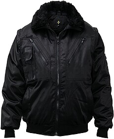 TXKXPJ Blusão de piloto 4 em 1 Oslo tam: XXL cor: Black : K...