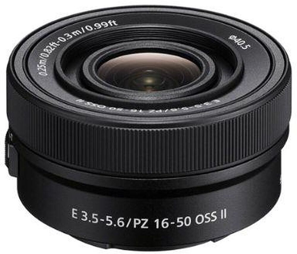 Sony Objectiva Sel PZ 16-50mm/3.5-5.6 Oss II Sony Objectiva Sel PZ 16-50mm/3.5-5.6 Oss II SELP16502B.SYX