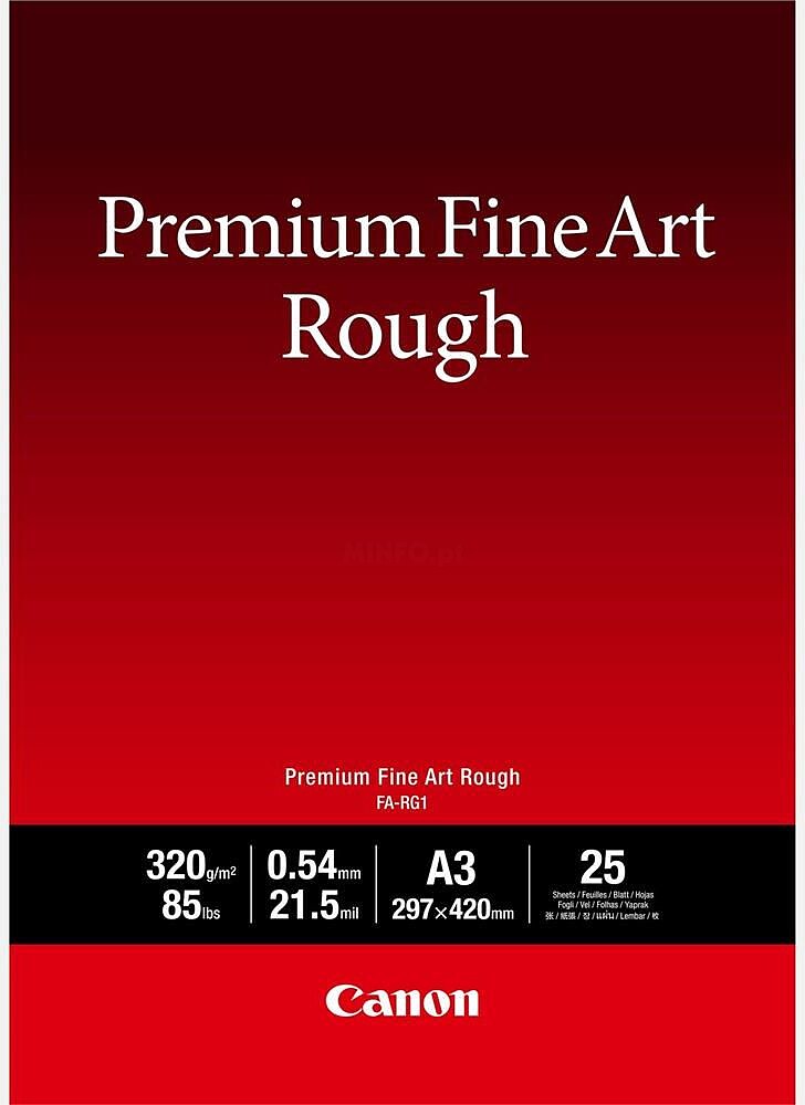 A3 25 folhas - Premium FineArt Rough A3 25 folhas FA-RG1 4562C003
