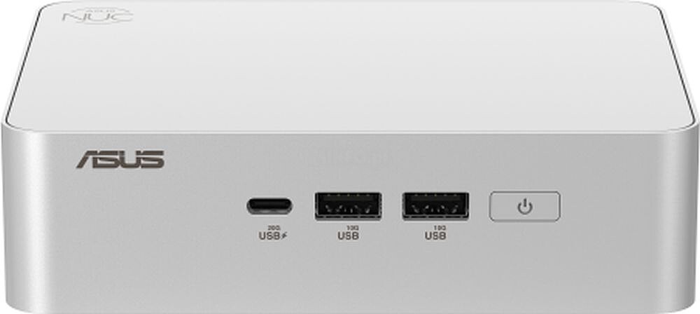 ASUS NUC 15 Pro+ RNUC15CRSU500002 - Barebone - mini PC 1 x Core Ultra 5 225H/ até 4.9 GHz - RAM 0 GB - Arc 130T - IEEE 802.11ax (Wi-Fi 6), IEEE 802.11be (Wi-Fi 7), Bluetooth 5.4, 2.5 Gigabit Ethernet, Gigabit Ethernet - prata 90AR00P3-M00030
