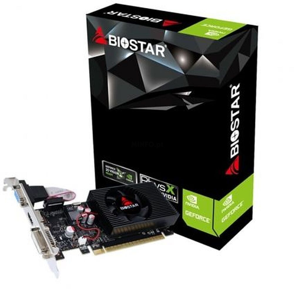 Placa Gráfica Biostar GeForce GT 730 LP/ 2GB DDR3/ Perfil Baixo