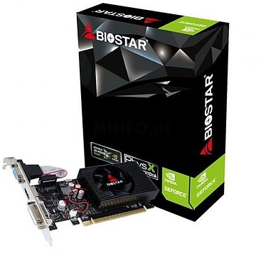 Placa Gráfica Biostar GeForce GT 730 LP/ 2GB DDR3/ Perfil Baixo