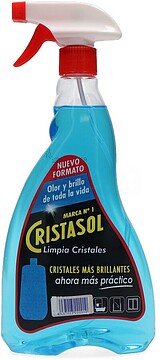 G-95180 : 95180 LIMPADORES DE VIDROS CRISTASOL ESPREITADOR 750ML