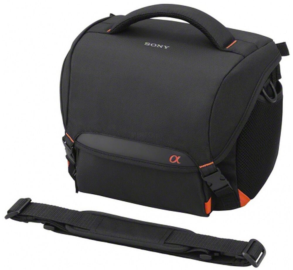 Bolsa de transporte suave para câmaras DSLR e SLT e lentes adicionais LCS-SC8B