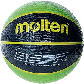 BASQUETEBOL MOLTEN BCR2 TAMANHO 7 VERDE/PRETO