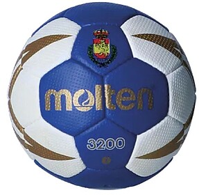 BOLA DE ANDEBOL Molten HX3200 - Azul/Branco 3