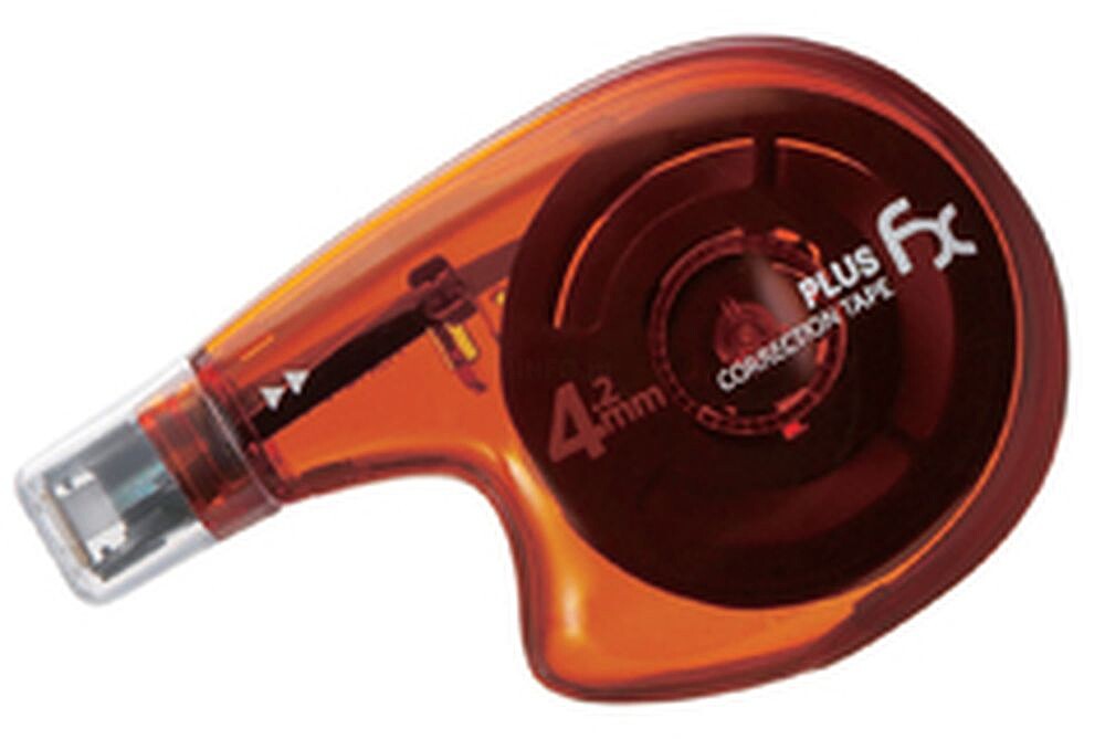 Fita corretora plus fx 4,2mm x 10m laranja 43133