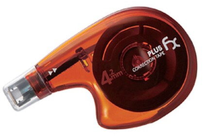 Fita corretora plus fx 4,2mm x 10m laranja 43133