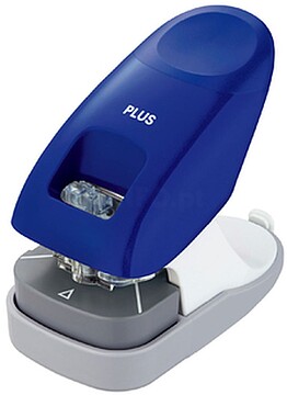 Agrafador plus sem agrafos modelo secretaria azul 31260