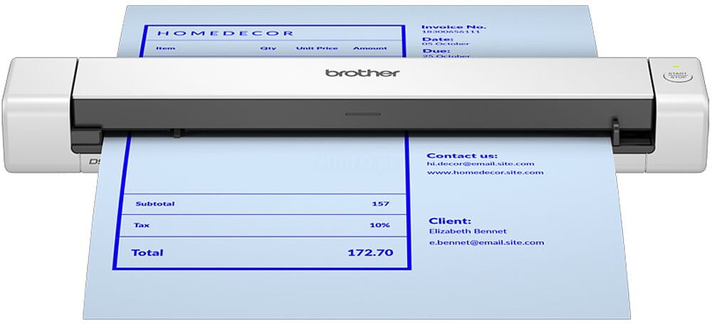 BROTHER Esc ner port til DS640e de documentos hasta A4 a color DS640ETJ1