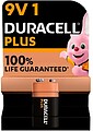 Pilha Duracell Plus Power 6LR61 9V (Blister 1 Pilha)