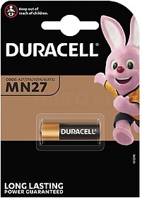 PILHA ALCALINA DURACELL MN27 12V “V27/A27A” 38363