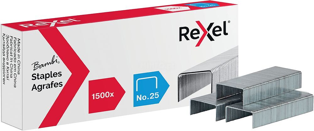 Agrafos N25 21/4 Rexel Bambi CX1500