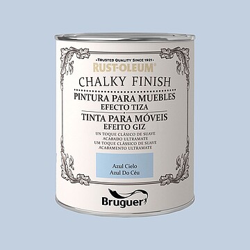 G-25816 : 25816 RUST-OLEUM ACABAMENTO CALCÁRIO MÓVEIS AZUL-CELESTE 0,75L 5397549 BRUGUER