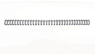 GBC Wirebind Encadernação de Fio 3: 1 N.º 5, 8mm - A4 Pre...