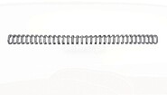 GBC Wirebind Encadernação de Fio 3: 1 N.º 5, 8mm - A4 Preto (100) - Duráveis - Proteção de Espaçamento de Precisão - Construção de Fio de Duplo Nó - Flexível - Seguro - Ampla Gama de Tamanhos e Cores - Profissional RG810510