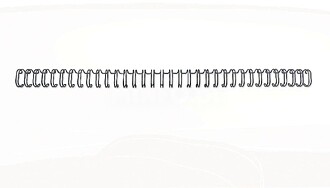 RG810910 : ESPIRAL GBC PRETA MODELO WIRE 3: 1 14,3 MM N.9 CO...