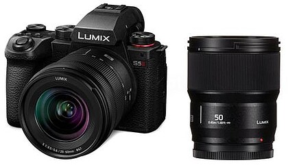 DC-S5M2WE : PANASONIC LUMIX S5II + S 20-60mm + S 50mm Explore o seu universo criativo