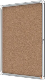 Vitrina Nobo para 9 Folhas A4 com Superfície de Cortiça - ...