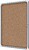 Vitrina Nobo para 9 Folhas A4 com Superfície de Cortiça - 1000x752x37mm - Porta de Vidro de Segurança - Moldura de Alumínio - Cor Natural - imagem 1