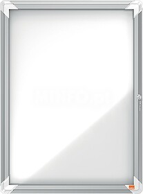 Vitrina Externa Nobo 4 Folhas A4 Superfície Magnética Bran...