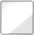 Vitrina Externa Nobo 12 Folhas A4 Superfície Magnética Branca 45mm - Segurança em Alumínio - Vidro Deslizante 4mm - Resistente a Intempéries - Metálico Branco - imagem 1