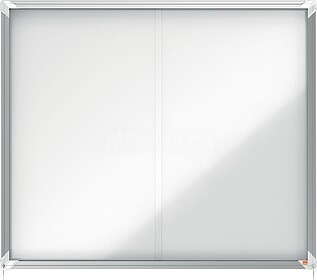 Nobo Premium Plus Vitrina Magnética de Porta Corredoura 15x...