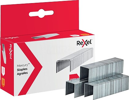 2100928 : CAIXA 2500 - AGRAFES REXEL MERCURY: Venda Multiplos: 10uni