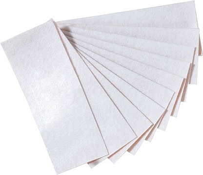 Pacote Nobo de 10 Recambios para Borrador Magnético Nobo 1901433 de Pizarra Branca
