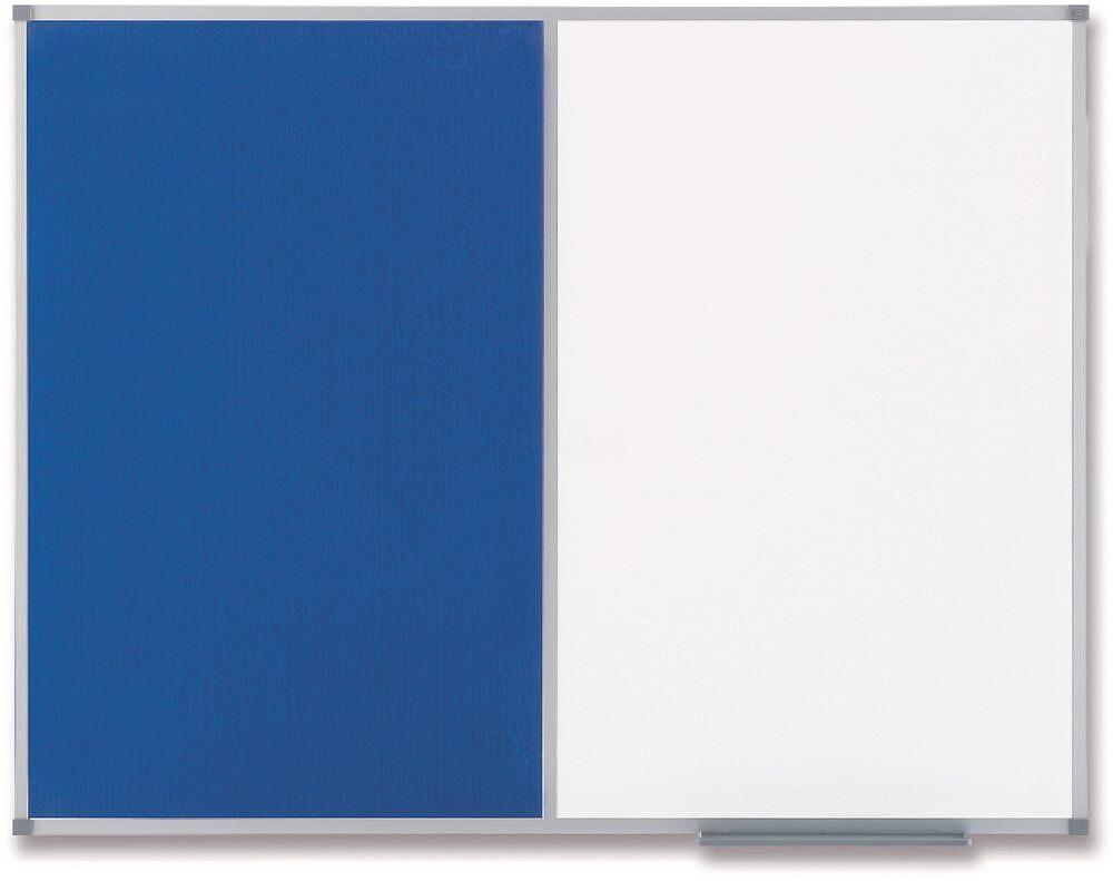 Painel Combinado - Quadro Magnetico + Felto 900X600 MM New Azul 1902257