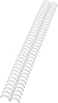 Cx 50 Argolas Platicas IBrancoIclick 12mm Branco : 388057E