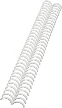 Cx 50 Argolas Platicas IBIclick 16mm Branco : 387340E